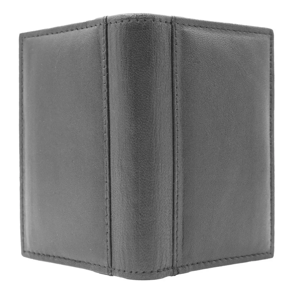Genuine Leather Men Bifold Card Holder